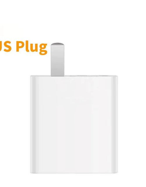Load image into Gallery viewer, 33W USB Fast Charger Quick Charge 3.0 USB Type C Cable 6A for Xiaomi Redmi Note 13/12 Iphone Samsung Mobile Phone Charge Adapter
