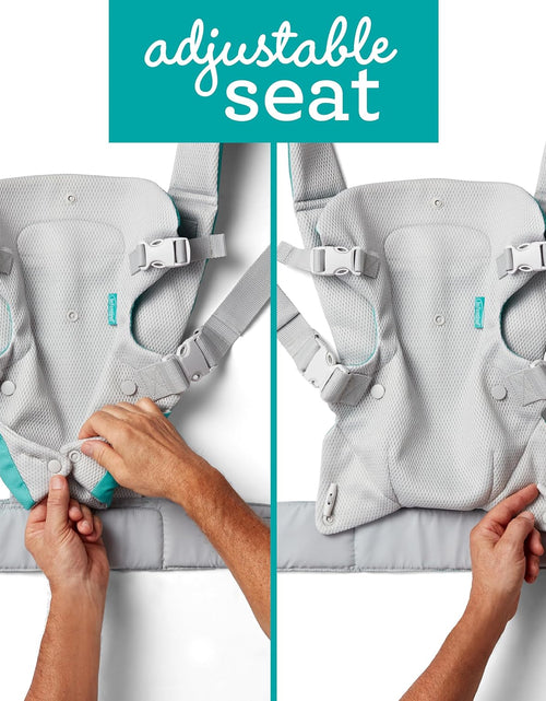 Load image into Gallery viewer, Flip 4-In-1 Light &amp; Airy Convertible Baby Carrier, Adjustable, Ergonomic Babywearing, Registry Essential, Baby Carrier for Newborn to Toddler
