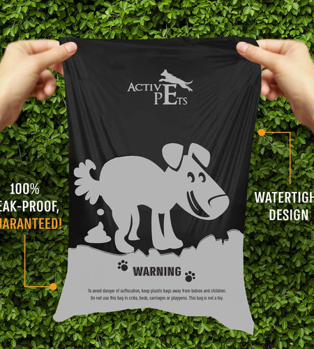 Dog Poop Bag, Extra Thick Dog Waste Bags, Leak-Proof Dog Bags for Poop, Easy-Tear Dog Poop Bags, Strong Doggy Poop Bags, Lavender-Scented Dog Waste Bags Eco-Friendly Doggie Bags for Poop