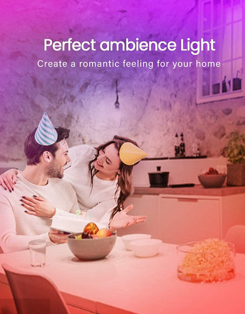 Load image into Gallery viewer, 50 FT LED Strip Lights,Bluetooth LED Lighting for Bedroom, Color Changing Light Strip with Music Sync, Phone Controller and IR Remote(App+Remote +Mic)
