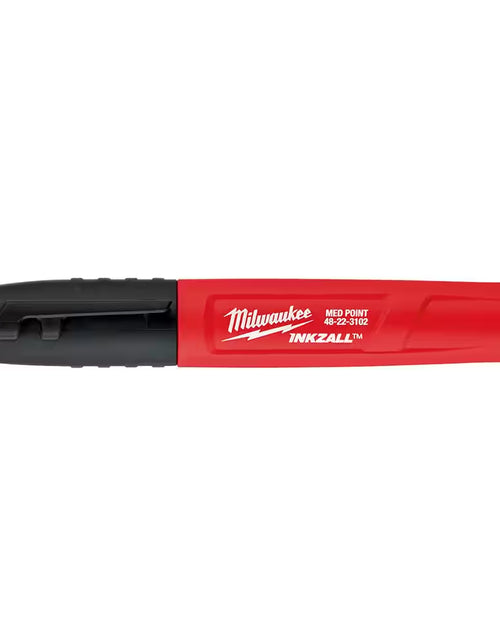 Load image into Gallery viewer, INKZALL Black Medium Point Jobsite Permanent Marker (2-Pack)
