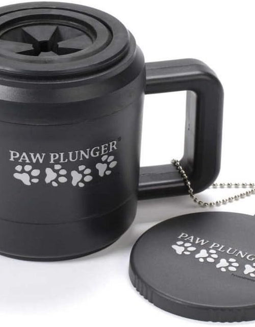 Load image into Gallery viewer, Paw Plunger – the Muddy Paw Cleaner for Dogs – Saves Carpet, Furniture, Bedding and Cars from Dirty Paw Prints – Use This Dog Paw Cleaner after Walks – Soft Bristles, Convenient Cup Handle
